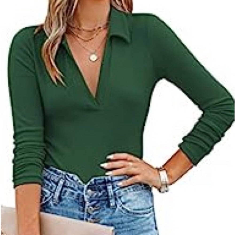 Emerald green body suit